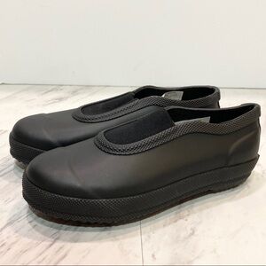 Hunter Plimsoll Black Kids Waterproof Shoes